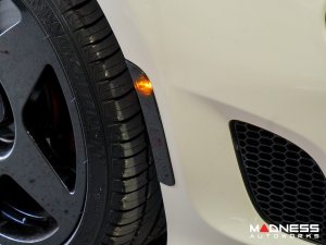 FIAT 500 Side Marker Upgrade Kit - set of 4 - Front+Rear - Halogen - Smoked